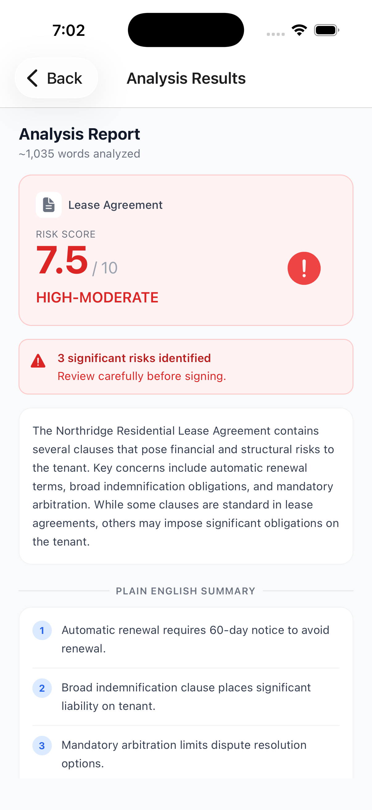 Checkr app screenshot